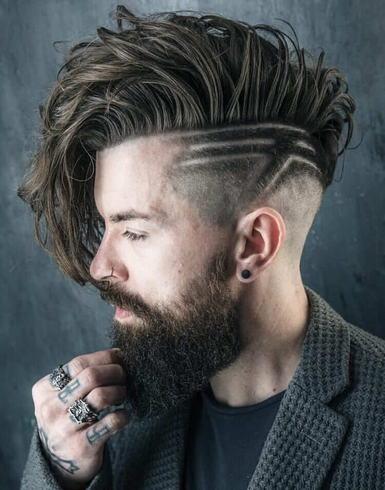 High volume haircuts for Men with Thick Hair