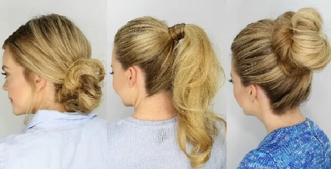 5 Minute Hairstyles for Medium Hair