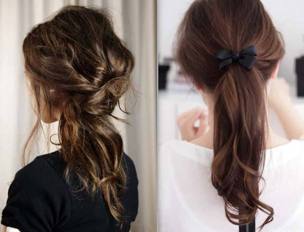 easy and quick hairstyles for school