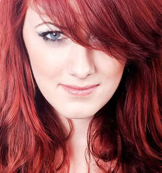 good hair colors for pale skin and blue eyes