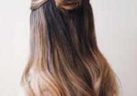simple hairstyles bun for party